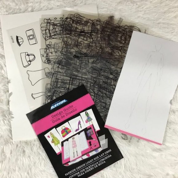 Project Runway Fashion Design Light-Box Lap Desk Set - Picture 11 of 16